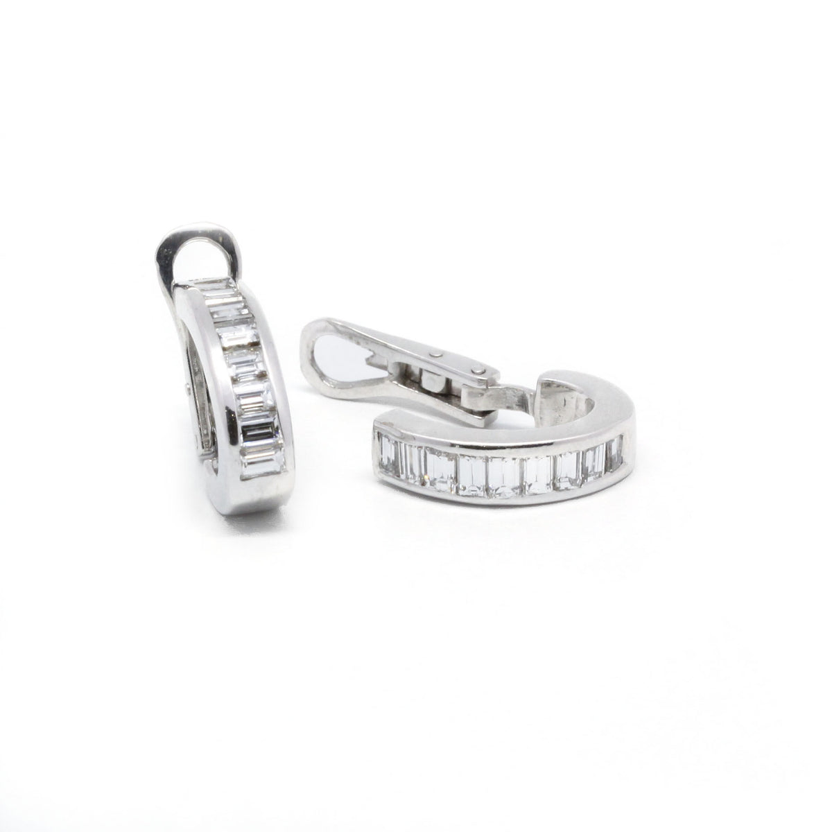 Boucles d'oreilles Or et diamants