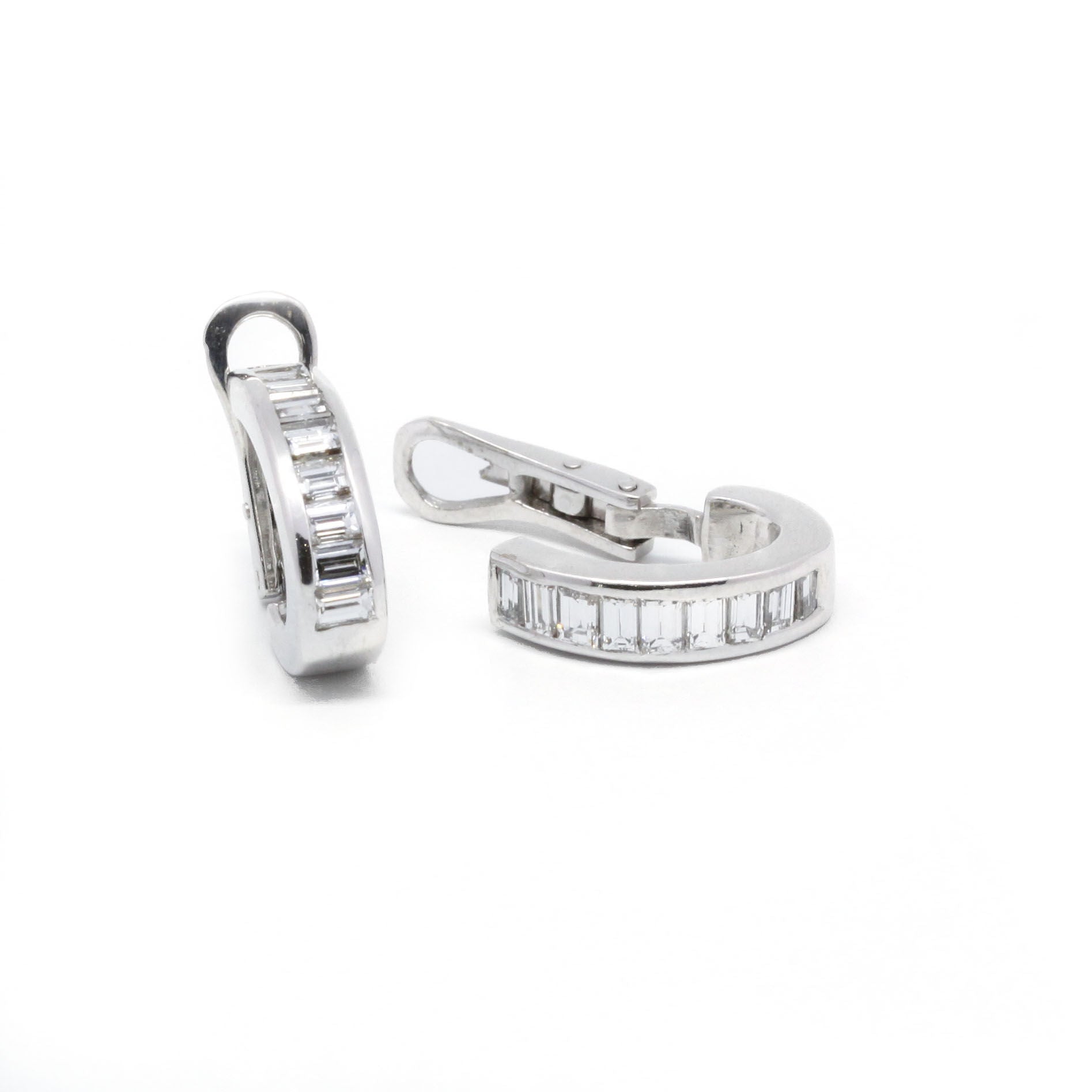 Boucles d'oreilles Or et diamants