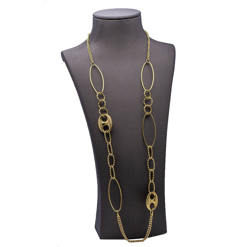 Necklace CALAB in yellow gold