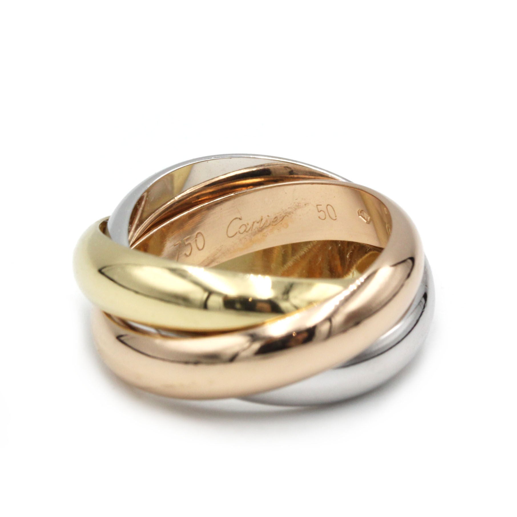 Ring Alliance CARTIER "Trinity" in yellow gold, rose gold and white gold