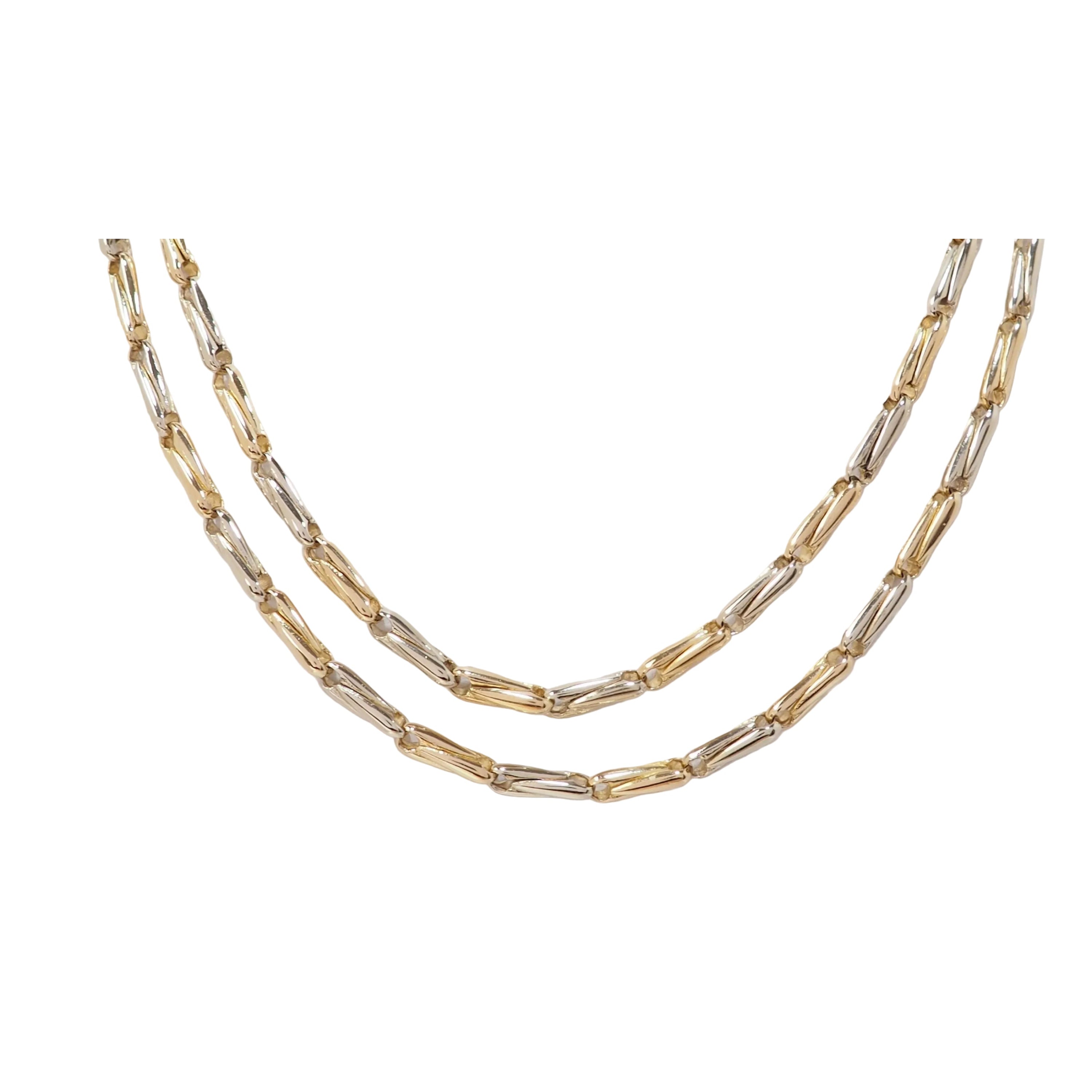 Cartier long necklace in yellow gold oatmeal 