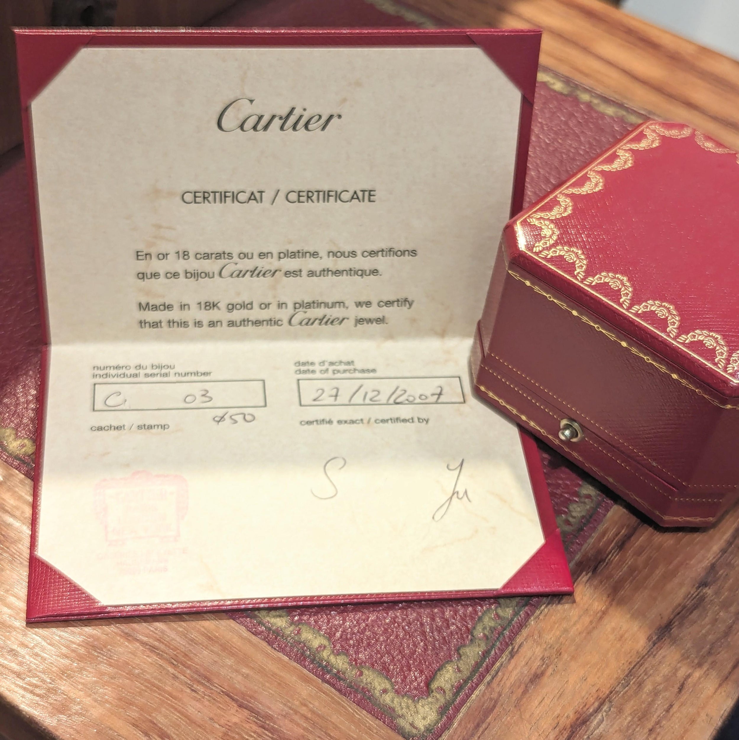 Cartier Love wedding ring in white gold and diamonds