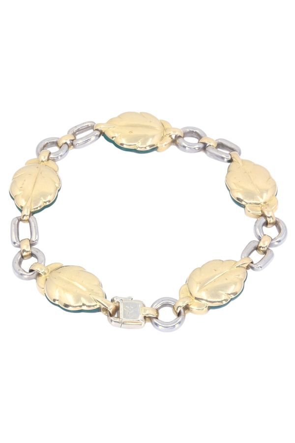 Cartier bracelet en or jaune et or blanc