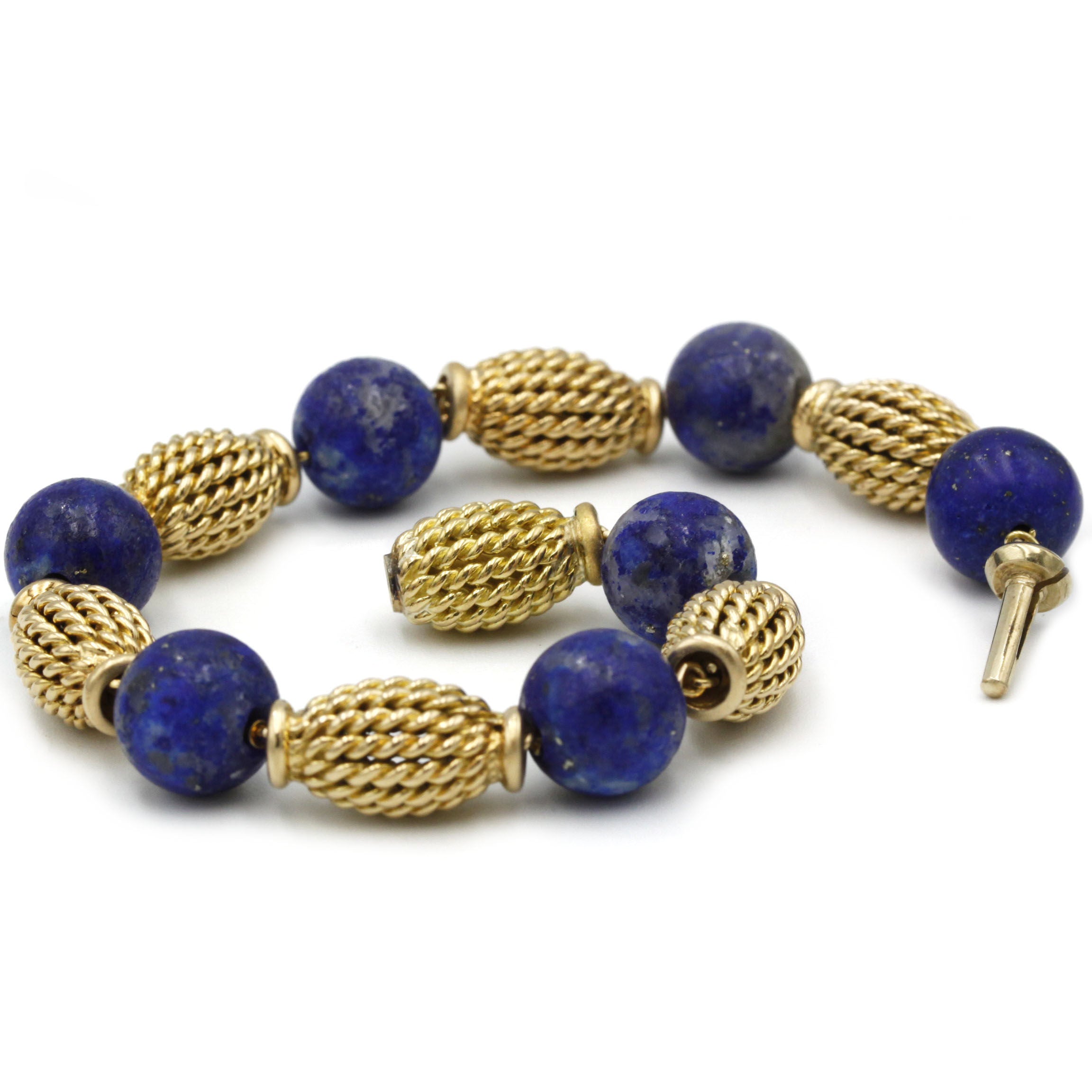Bracelet - Or & Lapis-Lazuli