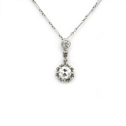 Collier - Or, Platine & Diamants