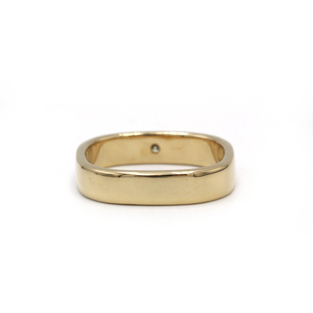 Ring Alliance DINH VAN "La Carrée" in yellow gold and diamond