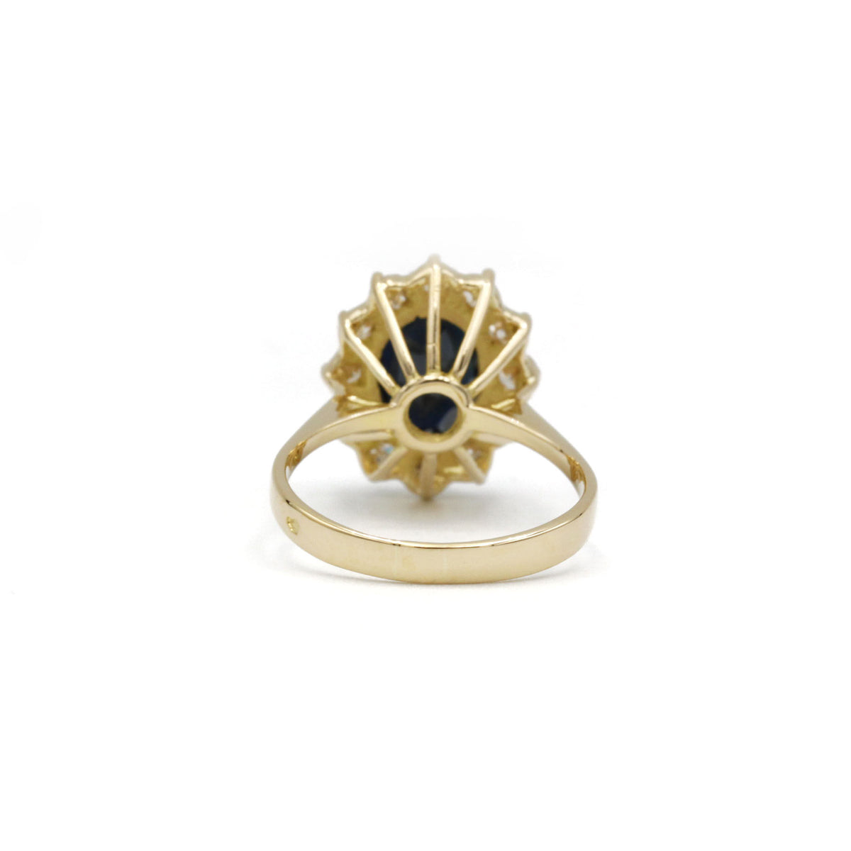 Bague - Or, Saphir & Diamants