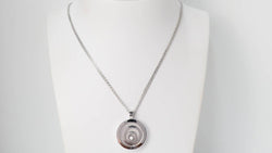 Chopard Happy Spirit necklace in white gold and diamond