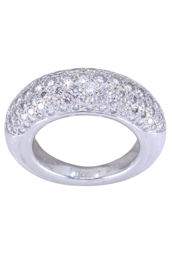 Bague CHAUMET Anneau diamants en or blanc