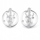 Boucles d'oreilles ADAGIO en or blanc et brillants d'occasion