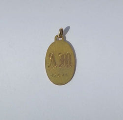 ROURE - Saint Christopher pendant medal from the 1940s