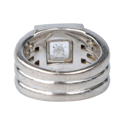 Bague CHOPARD en or blanc et diamants