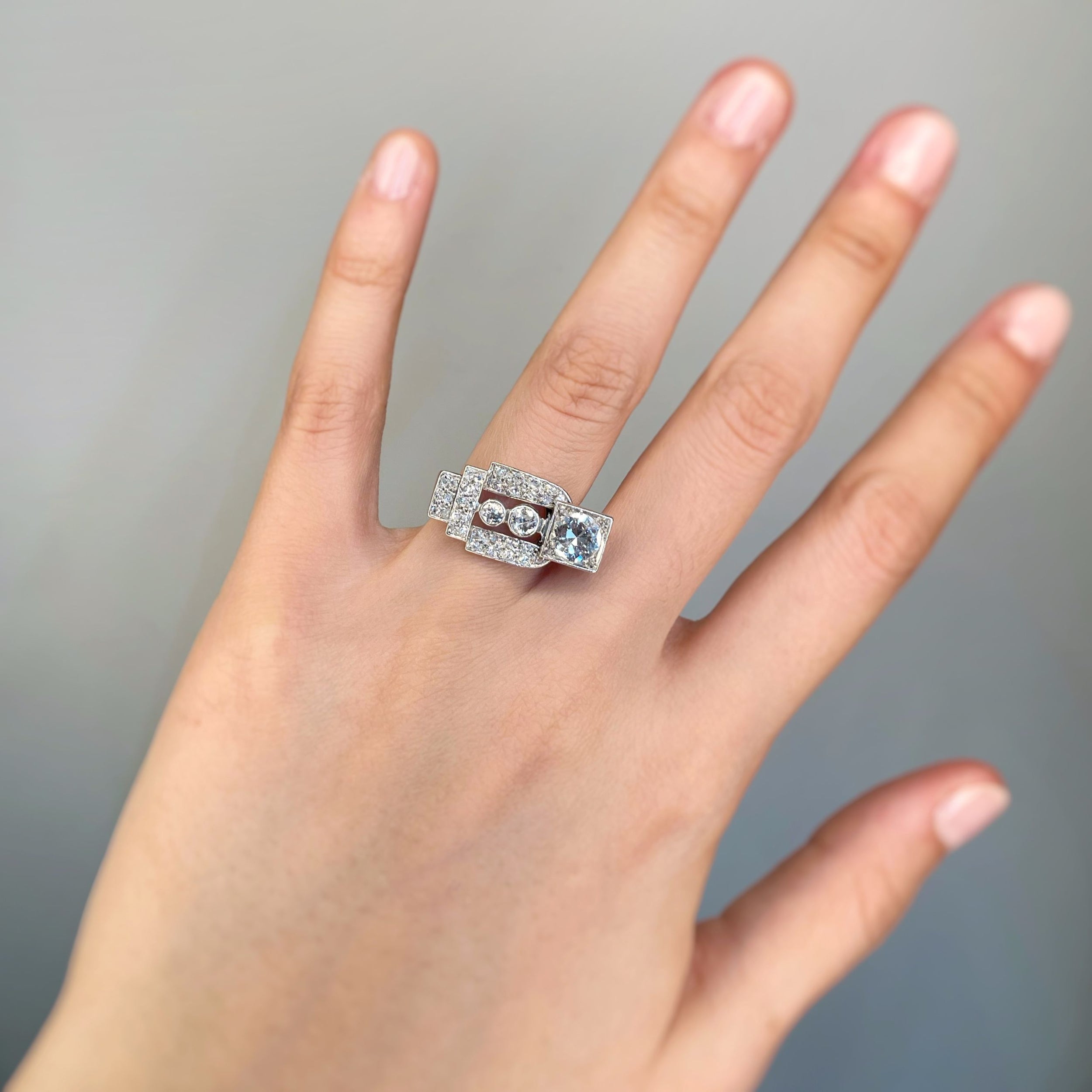 Ring - Gold, Platinum &amp; Diamonds