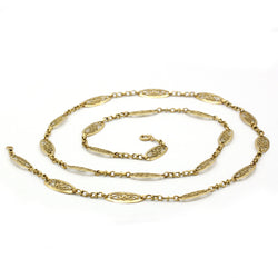 Long necklace - Gold