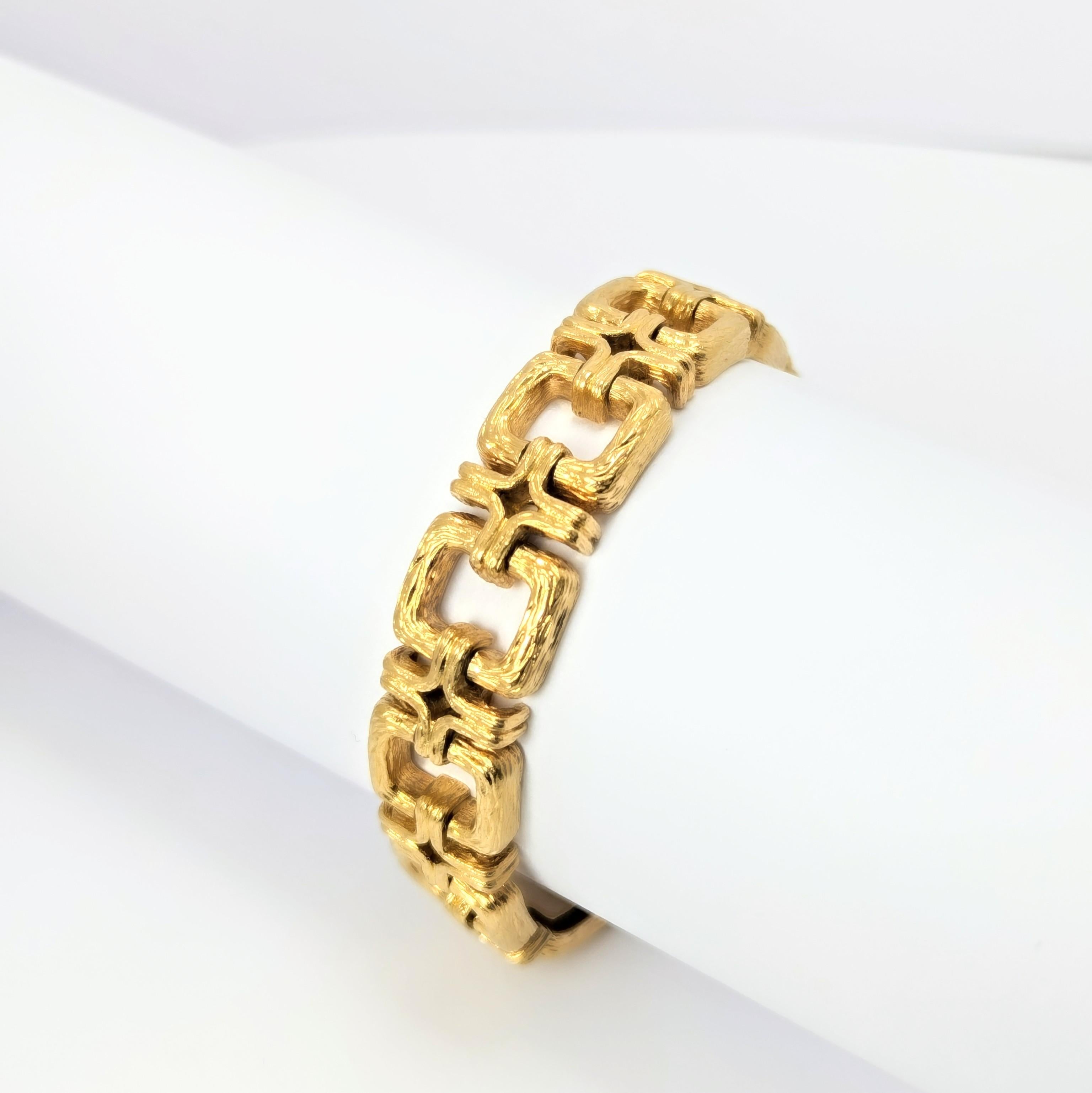 Bracelet en or jaune