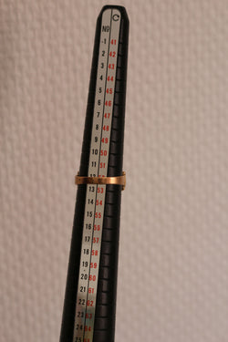 Bague Tank Rubis Verneuil