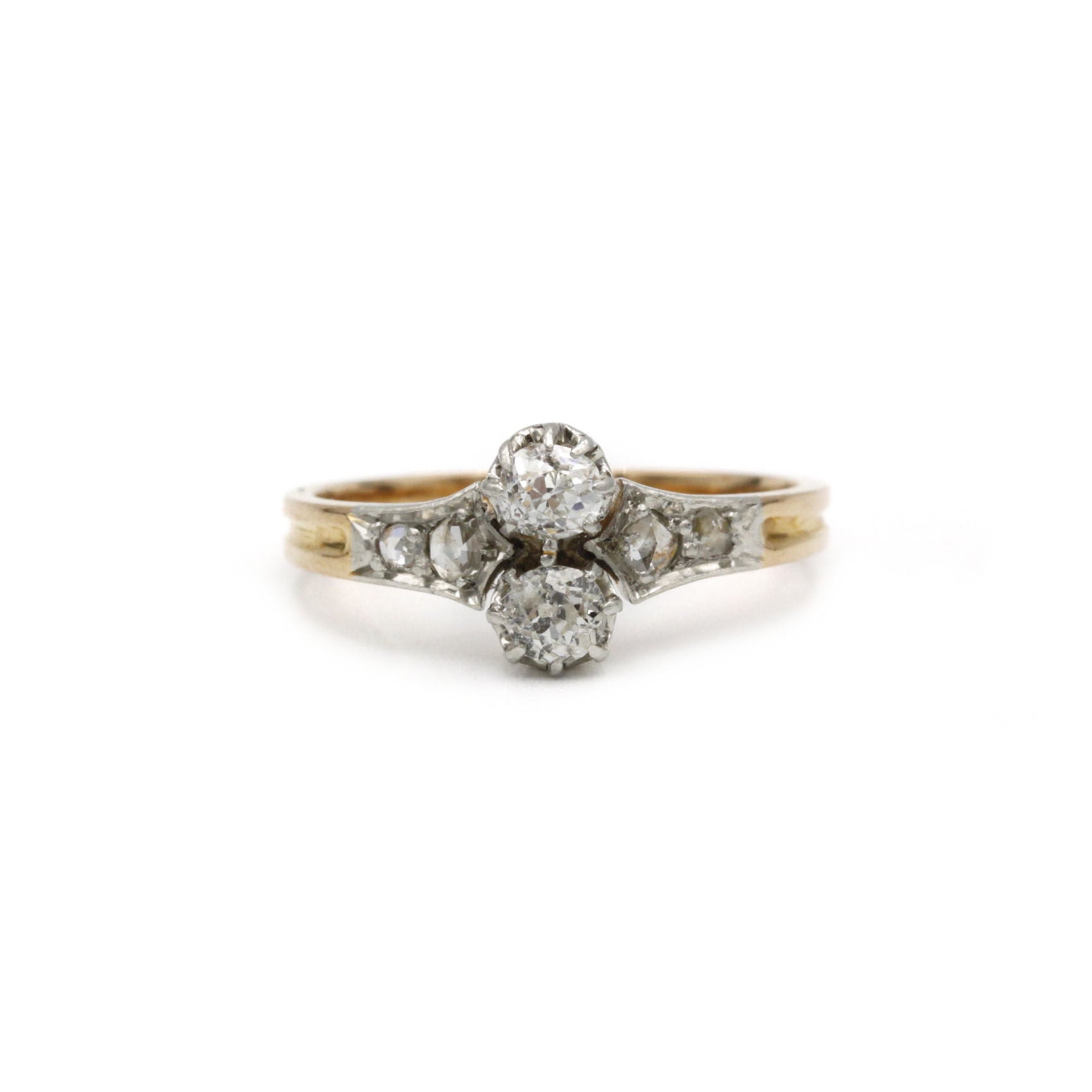 Bague - Or Et Diamants