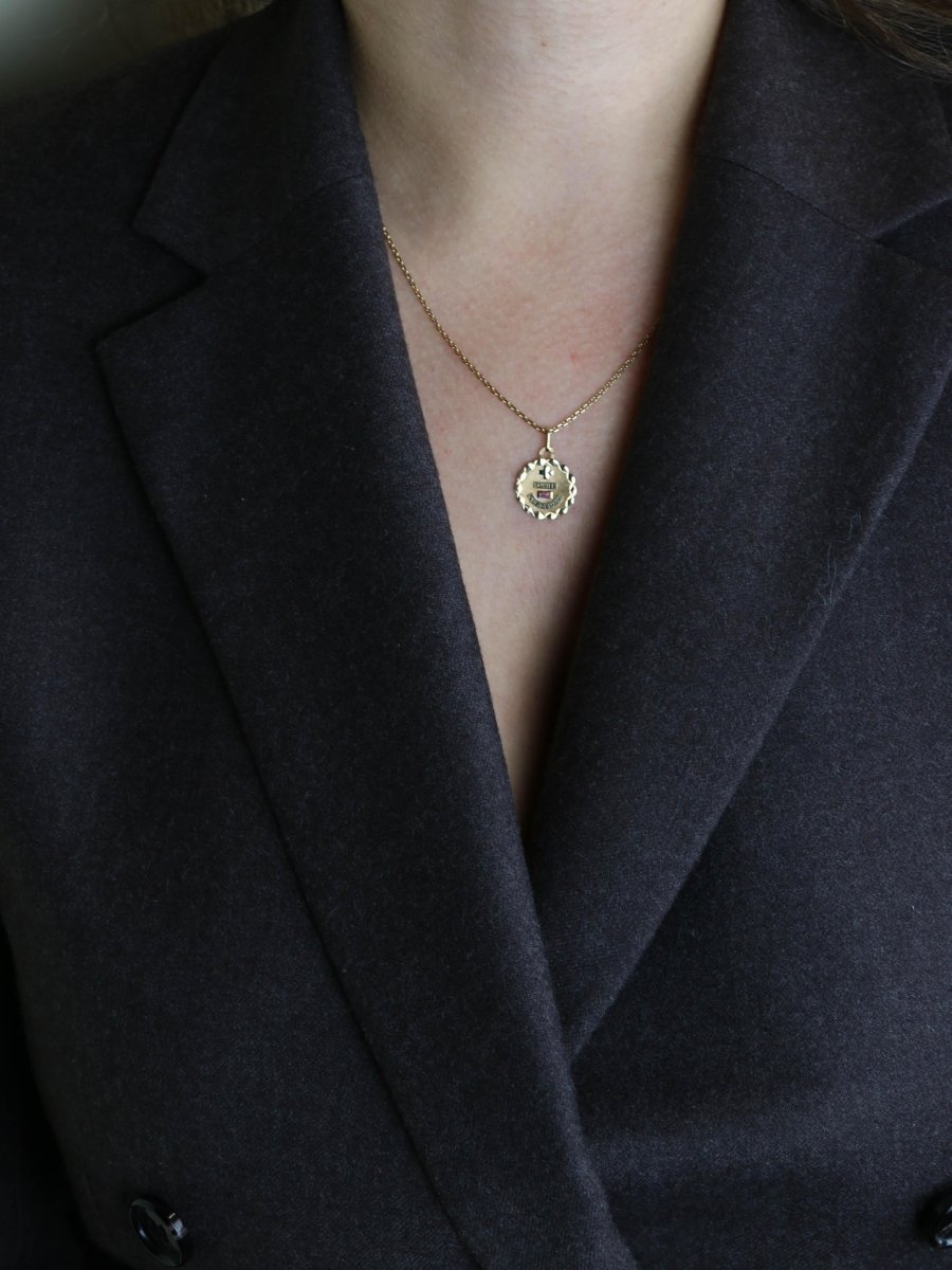 Medaille Amour Augis Plus hier Moins Demain, Ecrin d'origine, New Old Stock - Castafiore