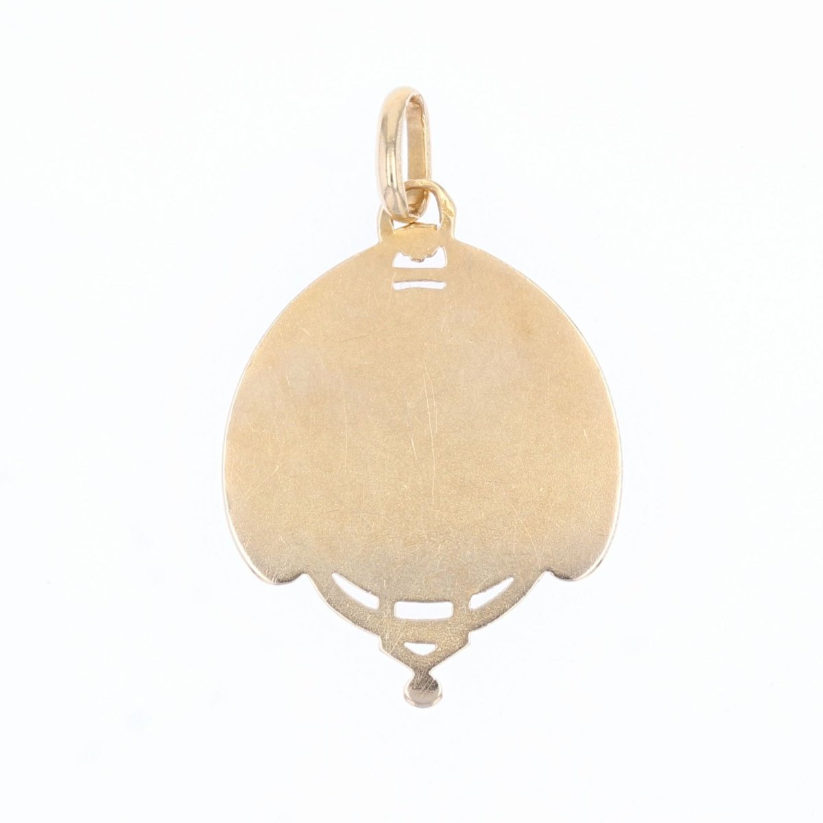 Médaille ancienne portrait de femme - Castafiore