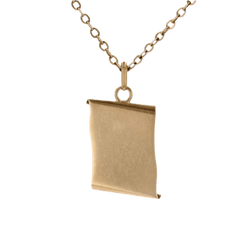 Médaille AUGIS en or jaune, émail et rubis - Castafiore