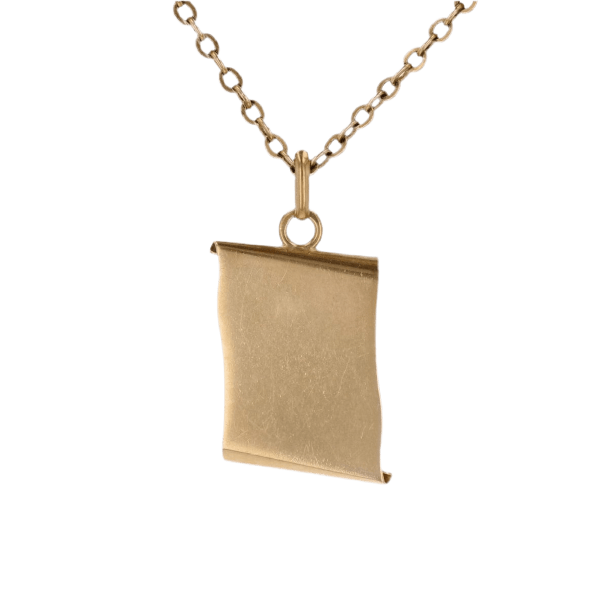 Médaille AUGIS en or jaune, émail et rubis - Castafiore