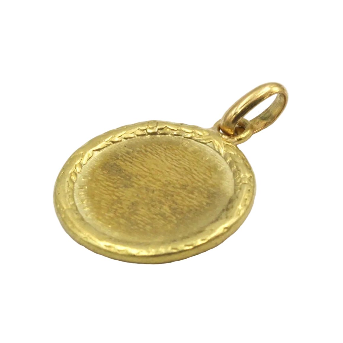 Médaille AUGIS en or jaune, rubis et diamants - Castafiore