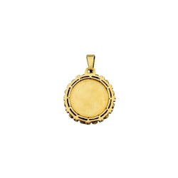 Médaille AUGIS en or jaune, rubis et diamants - Castafiore