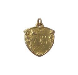 Médaille BECKER Art Nouveau en or jaune - Castafiore