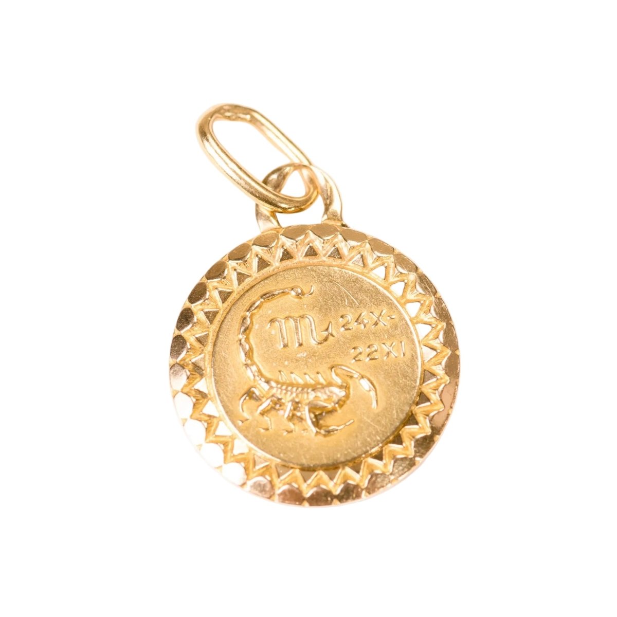 Médaille CHARLES PERROUD en or jaune - Castafiore