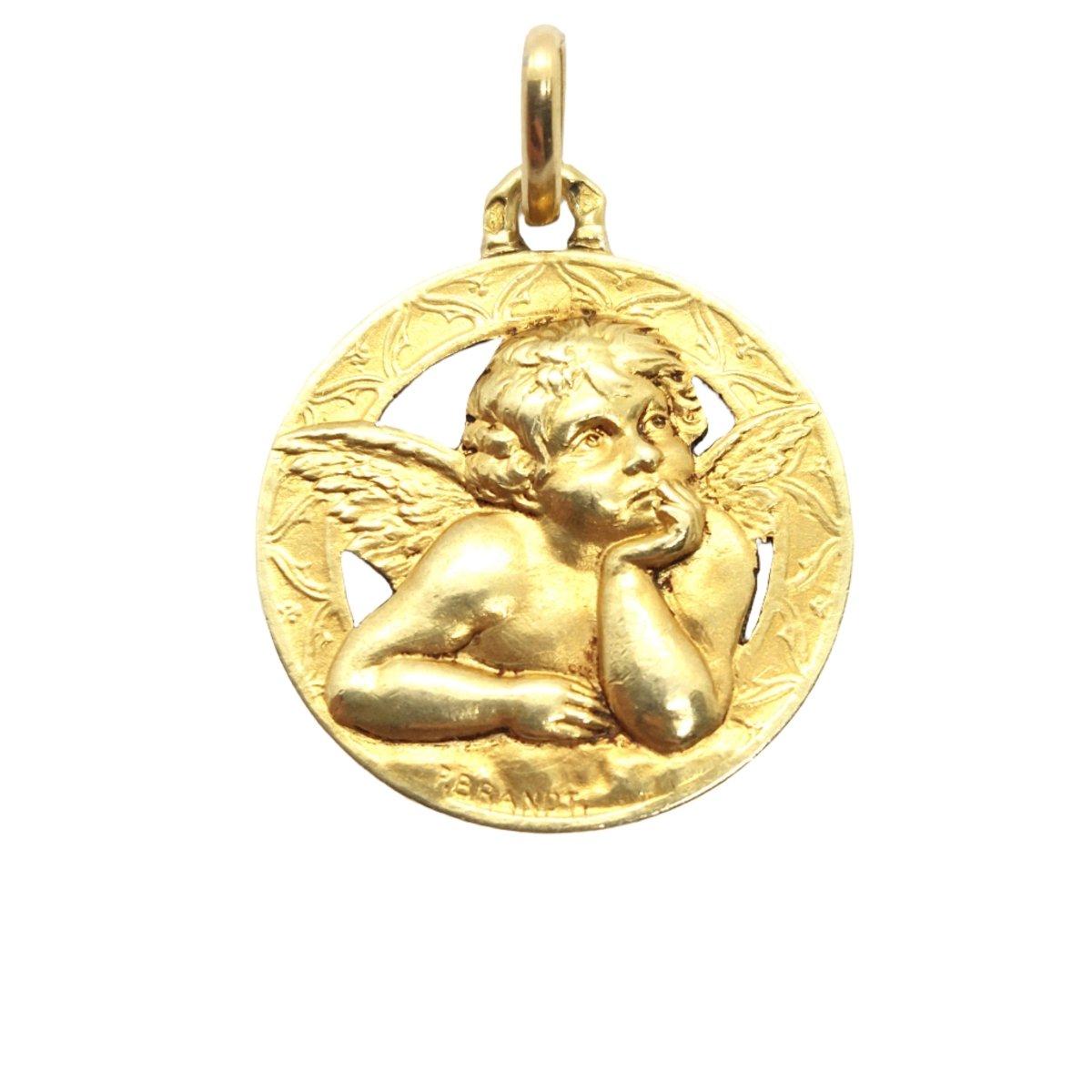 Médaille « CHERUBIN » en or jaune - Castafiore