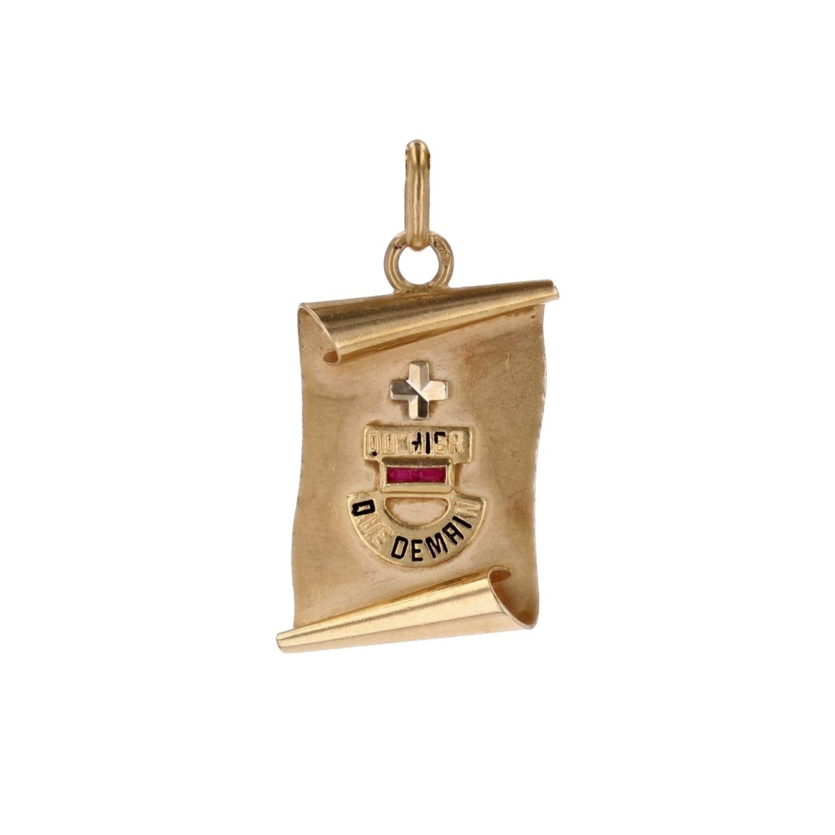 Médaille d'Amour Augis parchemin La Singulière - Castafiore