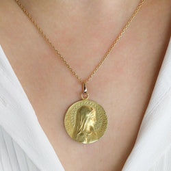 Médaille DROPSY en or jaune - Castafiore