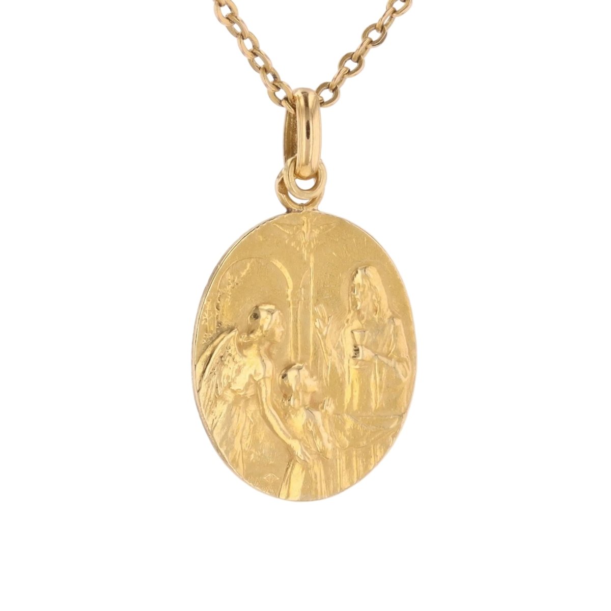 Médaille DROPSY en or jaune - Castafiore