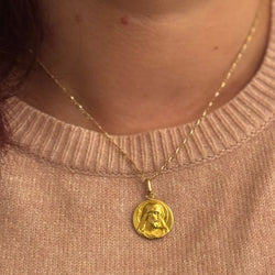 Médaille du Christ en or - Castafiore