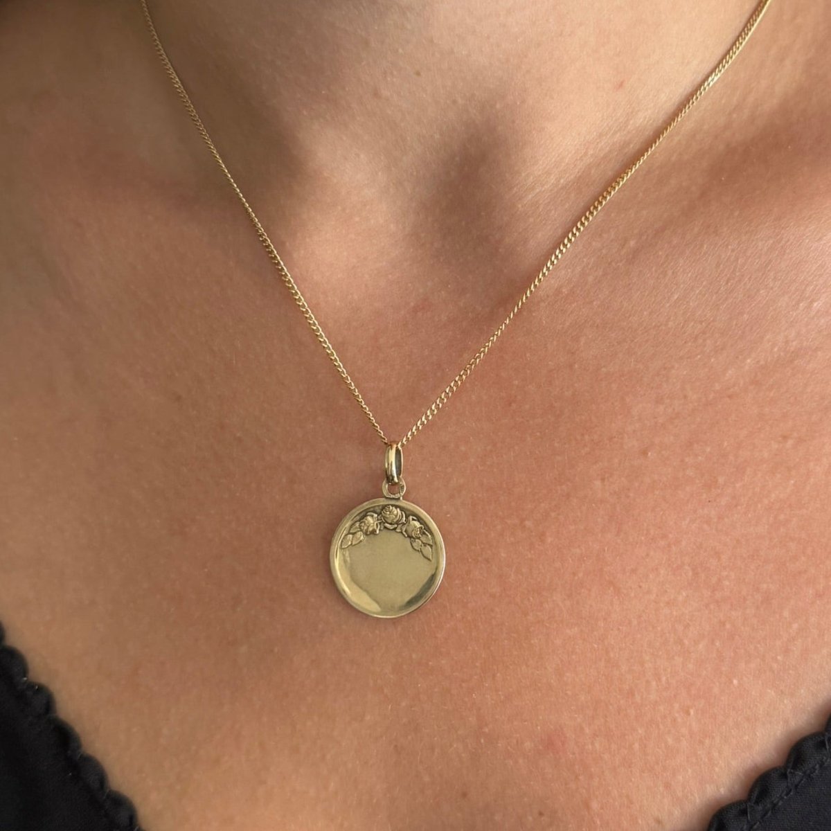 Médaille EMILE DROPSY en or jaune - Castafiore