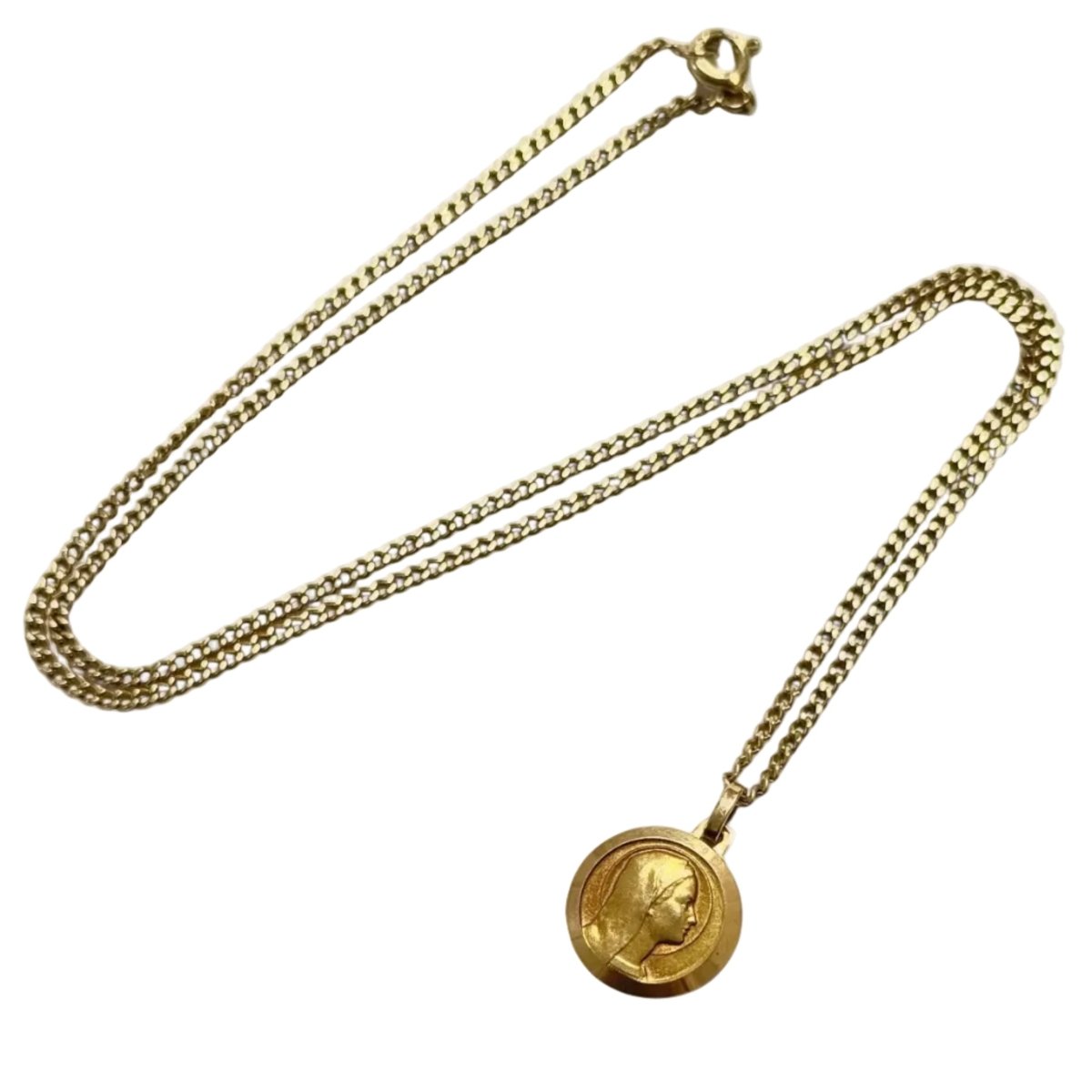 Médaille en or jaune - Castafiore