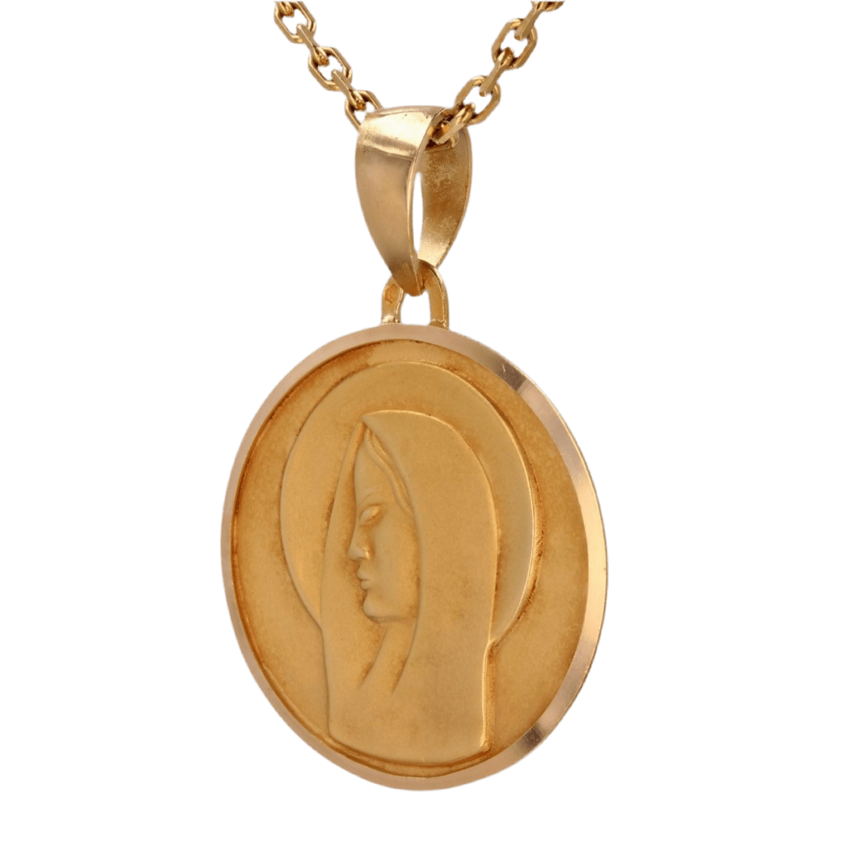 Médaille en or jaune - Castafiore