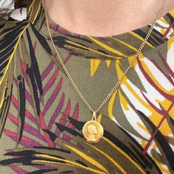 Médaille en or jaune - Castafiore