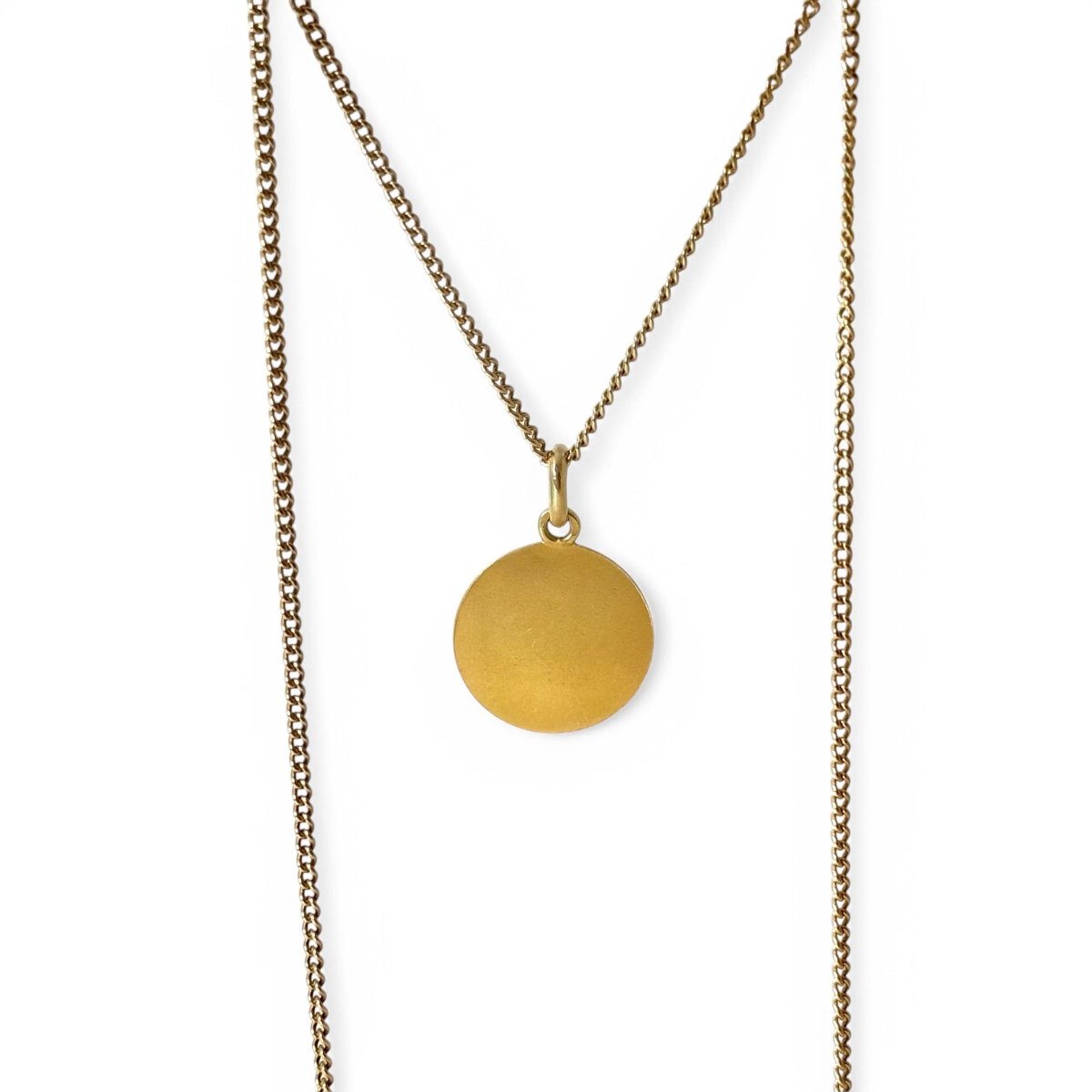 Médaille en or jaune - Castafiore