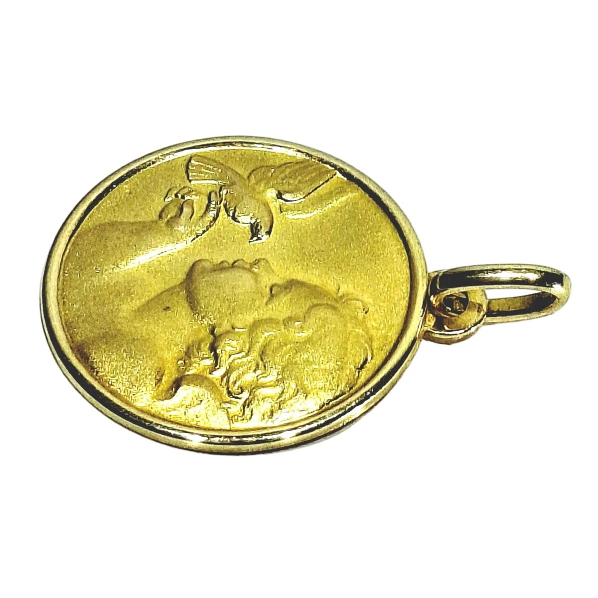 Médaille en or jaune - Castafiore