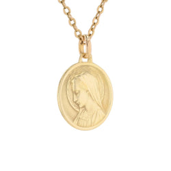 Médaille en or jaune - Castafiore