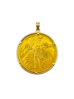 Médaille en or jaune - Castafiore