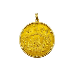 Médaille en or jaune - Castafiore