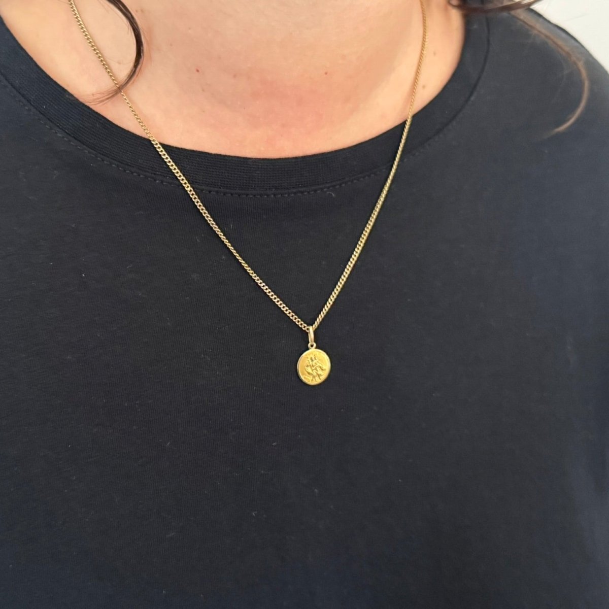 Médaille en or jaune - Castafiore