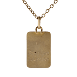 Médaille en or jaune - Castafiore