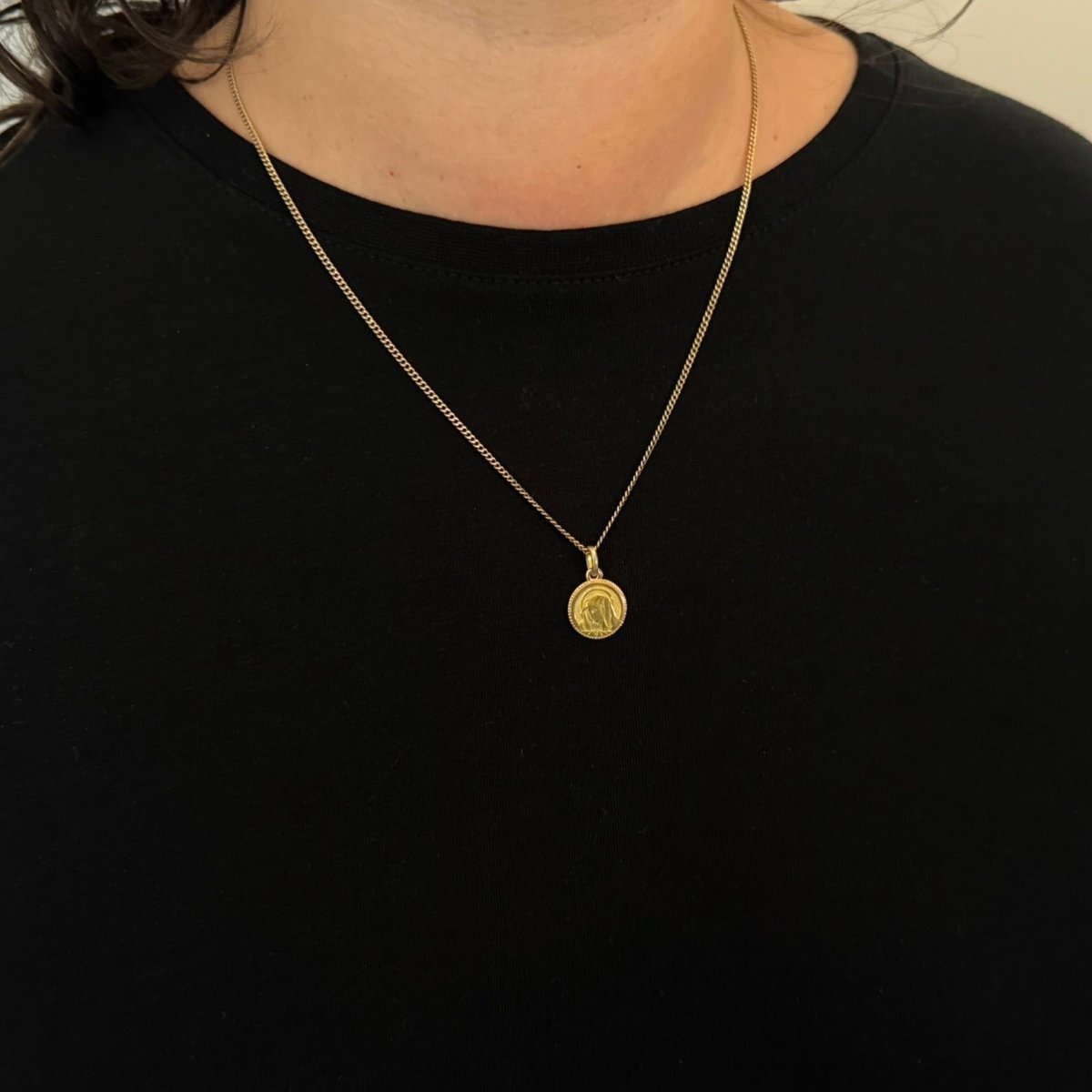 Médaille en or jaune - Castafiore