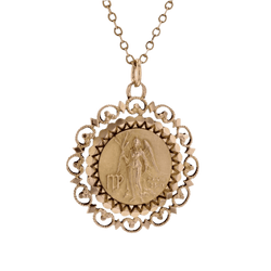 Médaille en or jaune - Castafiore