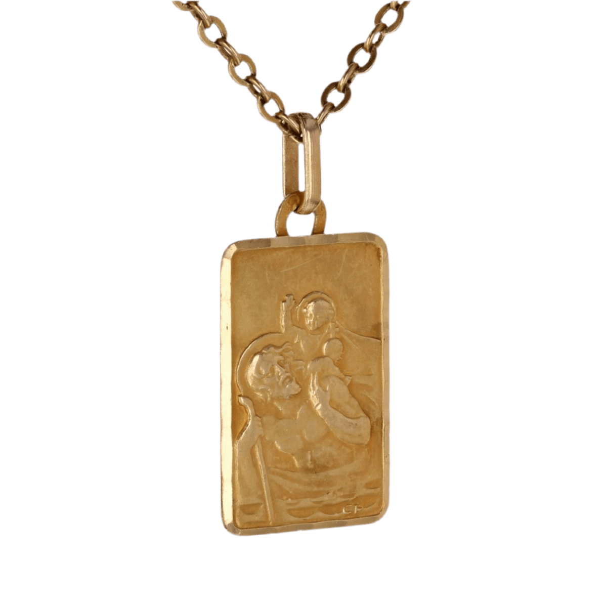Médaille en or jaune - Castafiore