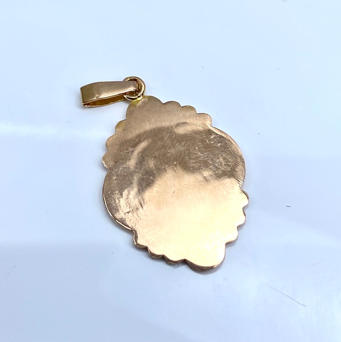 Médaille en or jaune - Castafiore