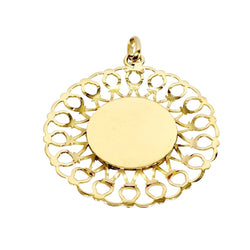 Médaille en or jaune - Castafiore